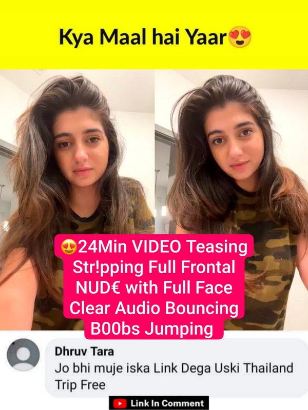 Famous Trending Meme Girl Full Face Topless Teasing & Jumping