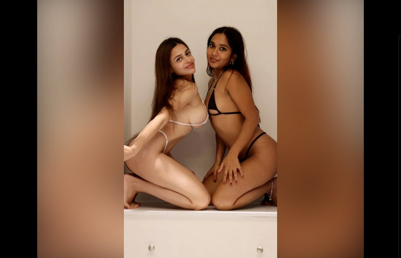 Ashwitha X Miaz nude Leaked Lesbian Sex Teaser
