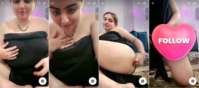 Pakistani Hottie Mehrab NUDE In Transparent Cloth Teasing Big Boobs In Live