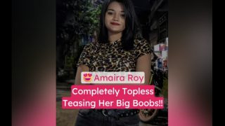 Amaira Roy Nude Topless Oily Big Tits Tease & Dancing