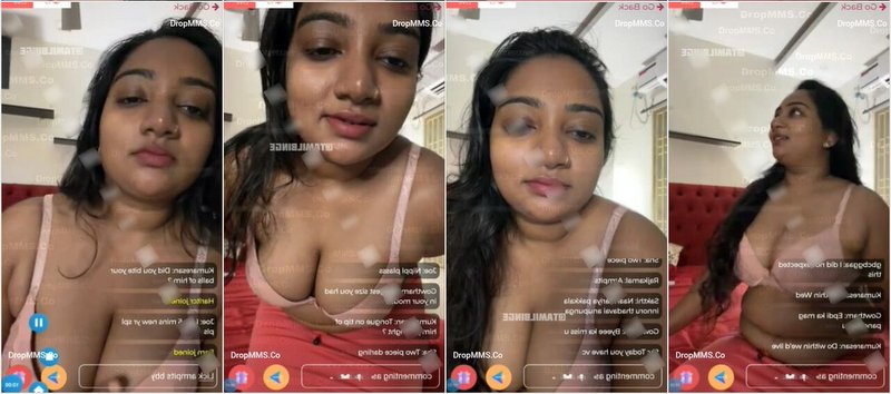 Tamil Insta Fame Suriya Prabha XXX Big Boobs & Nipples Tease Premium Live Show