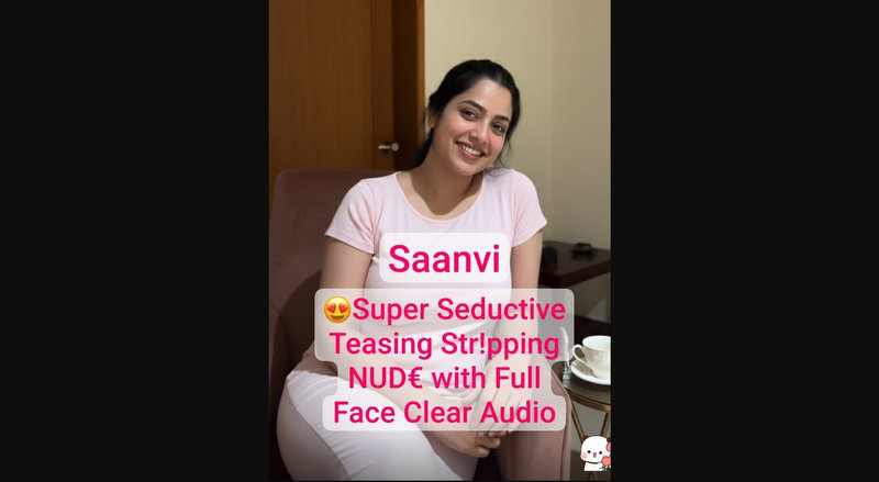 Saanvi Khan Nude Famous Punjabi Makeup Artist Most Exclusive Leaked Tango Live Dancing & Stripping with Full Face