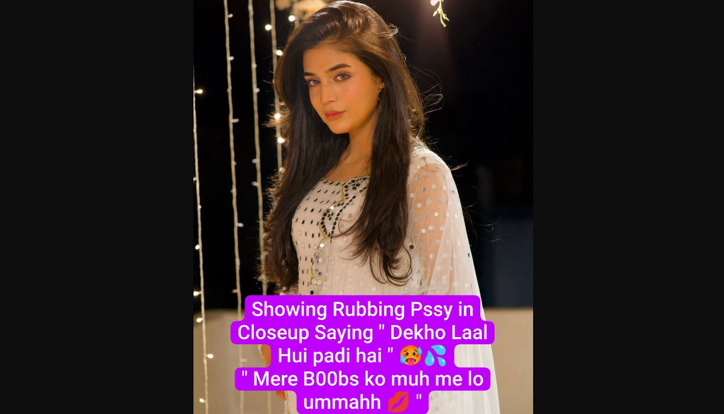 Famous Pakistani Tiktoker Trending Viral Nude Pressing Hot Boobs with Full Face & Pink Pussy Masturbation Saying ” Dekho Laal Hui padi hai ” ” Mere Boobs ko Muh Me Lelo Ummahh